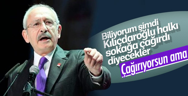 Kılıçdaroğlu işçilere sokak çağrısı yaptı