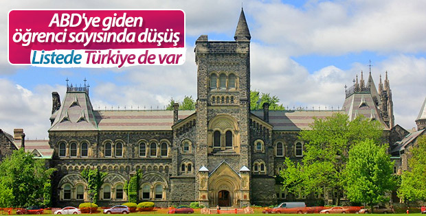 ABD'ye giden öğrenci sayısında azalma oldu