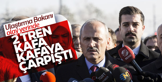 Ulaştırma Bakanı Turhan kaza bölgesinde açıklama yaptı