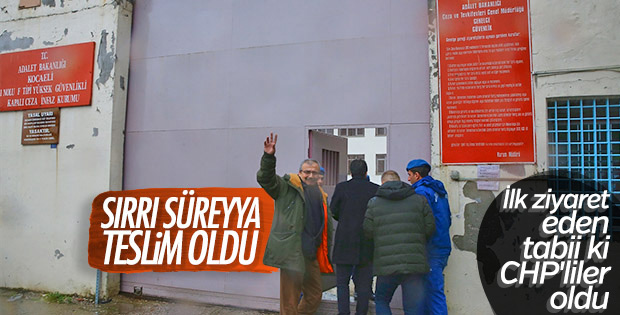 Sırrı Süreyya Önder'e ilk ziyaret CHP'li vekilden