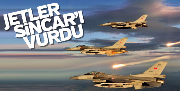 TSK'dan Sincar'a hava harekatı