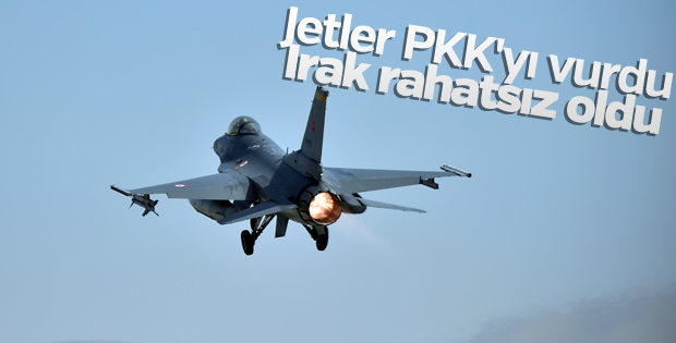 TSK'nın hava harekatı Irak'ı rahatsız etti