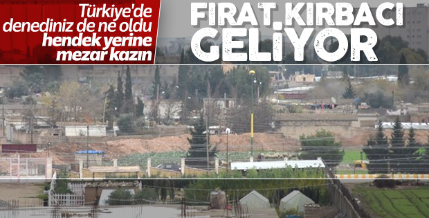 Terör örgütü YPG hendek kazmaya başladı