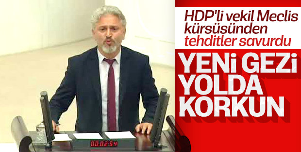HDP'li Murat Çepni'den küstah tehdit