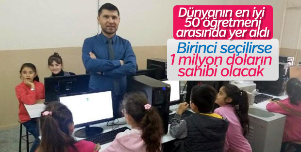 Okul müdürü, dünyanın en iyi 50 öğretmeni arasında