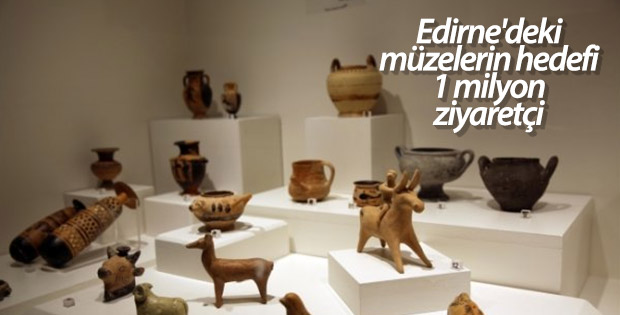 Edirne'deki müzelere yoğun ilgi