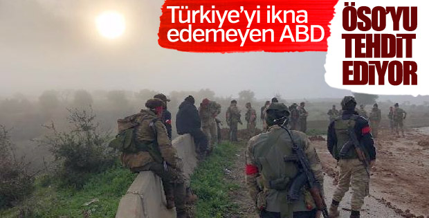 ABD, Fırat'ın doğusu için Suriyeli muhalifleri tehdit etti