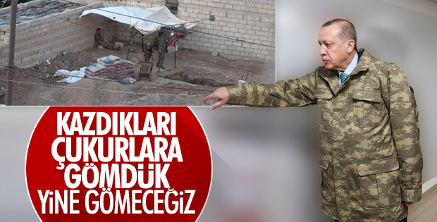 Erdoğan: Teröristler, bela olmaktan çıkacak