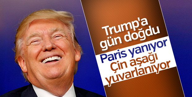 Trump'ın Fed eleştirisi: Paris yanıyor, Çin yuvarlanıyor