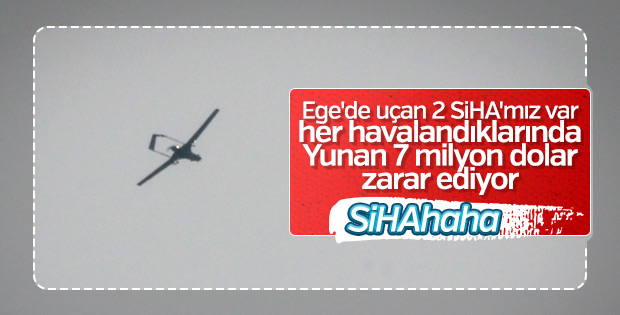 Yunanistan Ege'de SİHA'lara karşı servet harcayacak
