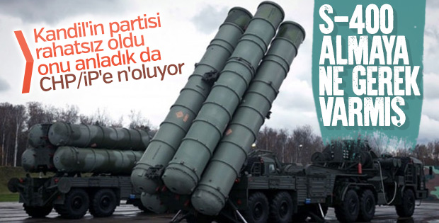 HDP, İyi Parti ve CHP S-400'e karşı