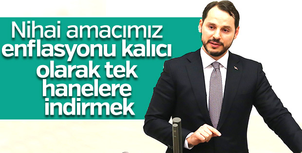 Bakan Berat Albayrak'tan enflasyon açıklaması