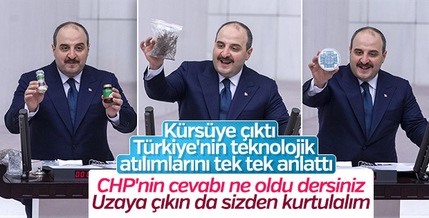 Bakan Varank Meclis Genel Kurulu'nda konuştu
