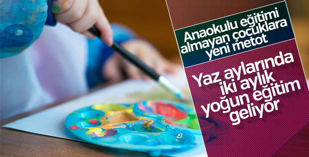 Anaokulu eğitiminde yaz tatili formülü