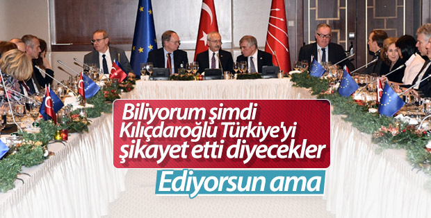 Kılıçdaroğlu büyükelçilerin Noel'ini kutladı