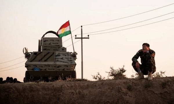 Peşmerge YPG'li teröristlere desteğe gidiyor