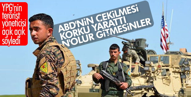 YPG'den Türkiye itirafı: Korkuyoruz