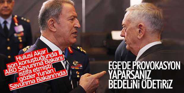 Hulusi Akar: Herkes aklını başına toplamalı