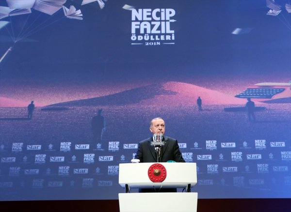 ErdoÄan: Millete tepeden bakan, Necip FazÄ±l'Ä± anlayamaz