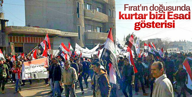YPG'li teröristlerin yeni ümidi Esad
