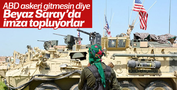 Beyaz Saray'ın sitesinde YPG için kampanya
