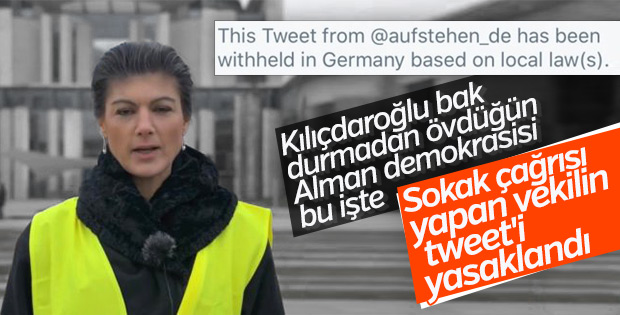 Almanya'da Sarı Yelekliler çağrısı paniğe neden oldu