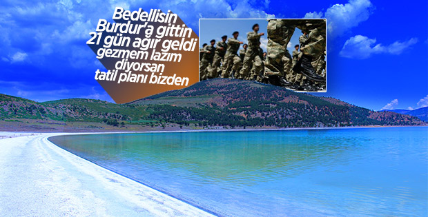 Burdur bedellileri için tatil rehberi