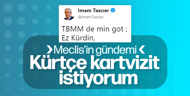 HDP'li İmam Taşçıer, Meclis'te Kürtçe konuştu