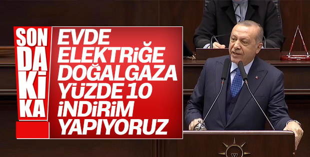 Cumhurbaşkanı Erdoğan'dan enerji müjdesi