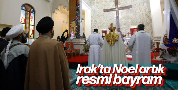Irak'ta Noel günü resmi bayram ilan edildi
