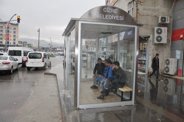 Cizre'de klimalı durak dönemi