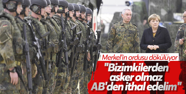 Almanya, Avrupa Birliği vatandaşlarını askere alabilir