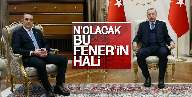 Cumhurbaşkanı Erdoğan, Ali Koç'u kabul etti