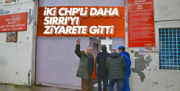 CHP’liler yine Sırrı Süreyya’yı ziyaret etti
