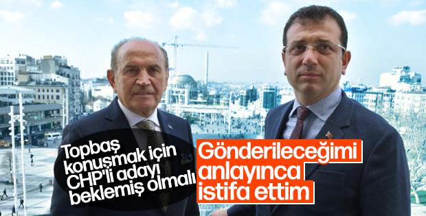CHP adayı İmamoğlu'ndan Kadir Topbaş'a ziyaret