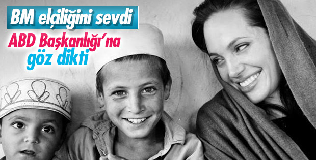 Angelina Jolie: ABD ihtiyaç duyarsa başkan adayı olurum
