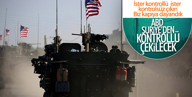 Pentagon'un Suriye'den kontrollü çekilme açıklaması