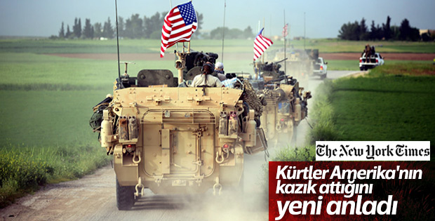 Suriyeli Kürtler: ABD bize kazık attı