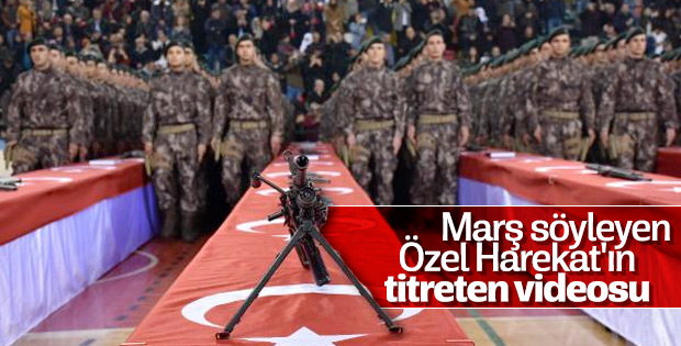 Özel harekatçılar yemin etti