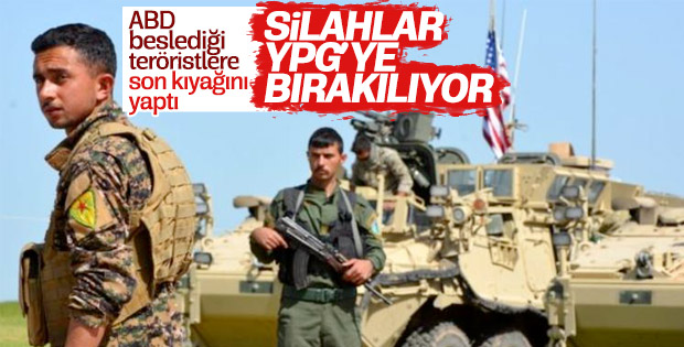 ABD YPG'ye dağıttığı silahları toplamayacak