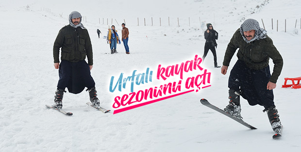 Karacadağ'da kayak sezonu açıldı