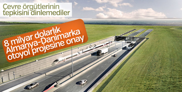 Almanya'yı Danimarka'ya bağlayacak otoyol ve tünel projesi