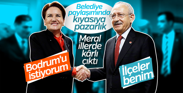 CHP ile İyi Parti'nin belediye paylaşımı sürüyor