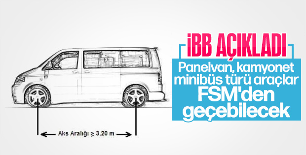 İBB açıkladı 2. sınıf araçlar artık FSM’yi kullanabilecek.. (02 Ocak 2019 çrş)