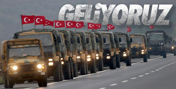 Suriye sınırına askeri sevkiyat 