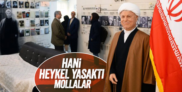 Rafsancani Müze Evi'ndeki balmumu heykeller