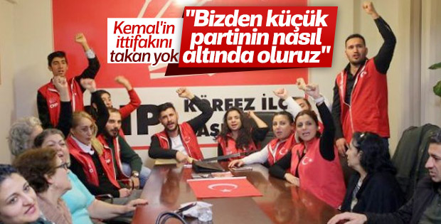 CHP'lilerin Kocaeli'de İyi Parti eylemi