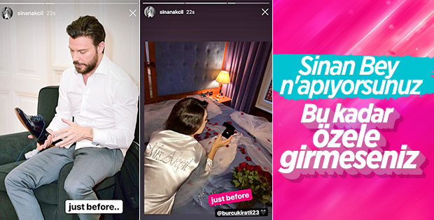 Sinan Akçıl mutluluğunun her anını fotoğraflıyor