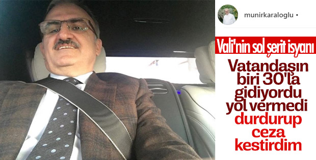 Antalya Valisi: Sürücülerde müthiş bir lakaytlık var
