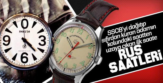 Yaşayan bir efsane: Rus saatleri